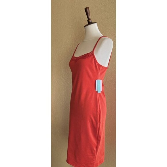 Abound Women's Abound Orange Spice Bodycon Strappy Midi Dress Size M - Picture 10 of 10